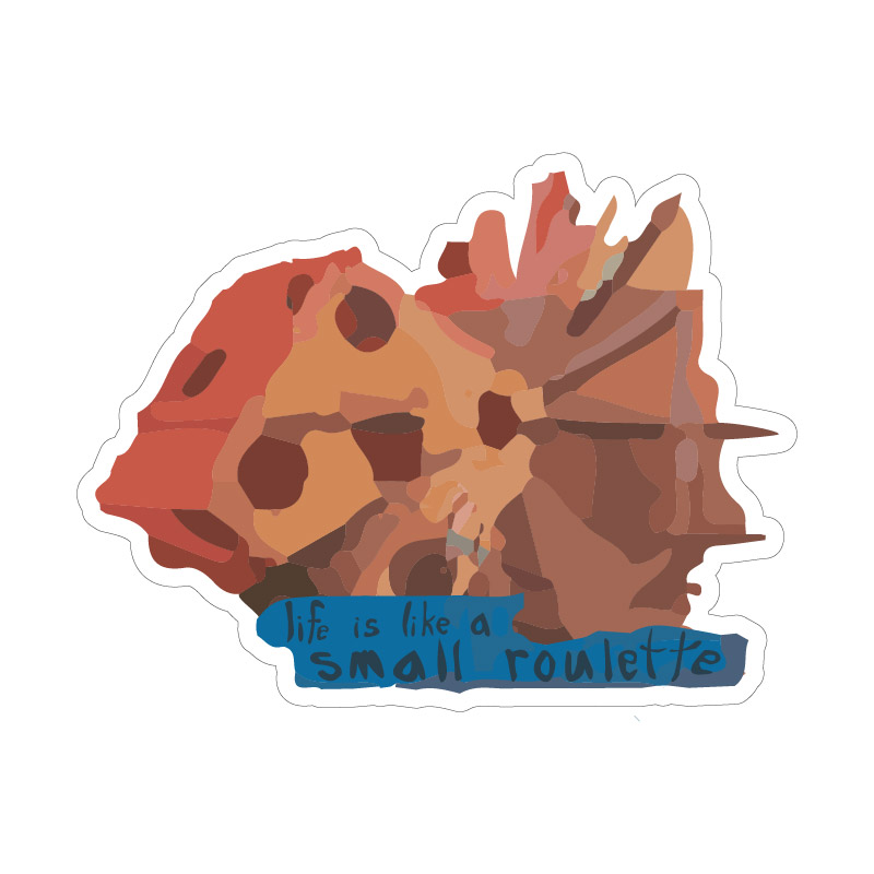 Small Roulette - Nálepka